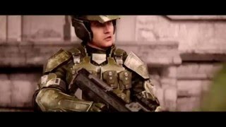 Halo 2 Sgt Johnsons Speech Heroic [upl. by Koetke609]