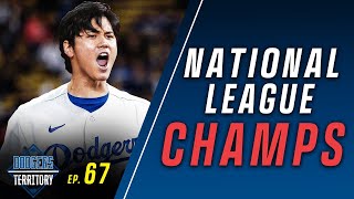 Dodgers win the NL Pennant NLCS Game 6 Reaction  Dodgers Territory [upl. by Chard]