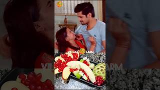 Radha Ne Ki🍑Batamizi Jigar🤵Ne🍇Fruits🍓Khayemukbangyoutubeshortsviralvideoshortsashortadayfood [upl. by Nnael965]