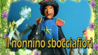 racconto giapponese hanasaka jiisan realizzata in stopmotion con pongo [upl. by Inilahs]