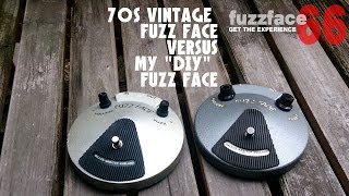 70s Dallas Fuzz Face VS My quotDIYquot Fuzz Face  by fuzzfaceexp [upl. by Ilyah]