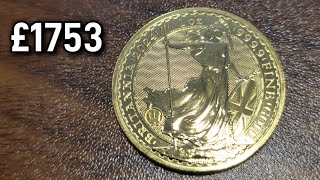 I bought a 2024 1oz Gold Britannia at ALL TIME HIGHs  heres why [upl. by Ilahsiav458]