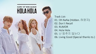 Mini Album KARD  Hola Hola [upl. by Donelu]