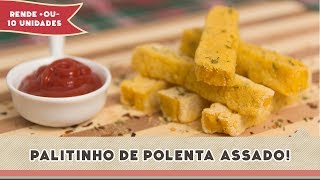 Palitinho de Polenta  Receitas de Minuto EXPRESS 73 [upl. by Ydualc962]