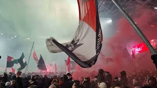 INSIDE THE MAYHEM  Gruwelijke Pyro Feyenoord  PSV 24012024 [upl. by Adnahsat382]