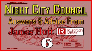 Night City Council 6  Tarot Deck DLC and Community Questions [upl. by Aletsirc]