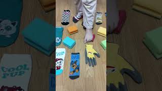 Satisfying Dog socks Paw Patrol Chase Rubble Zuma Marshall Rocky Everest Skye and Ryder short [upl. by Nauaj]