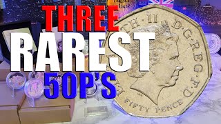 Top 3 RAREST 50ps [upl. by Fuchs]