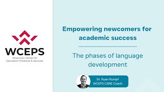 Empowering newcomers for academic success  The phases of language development [upl. by Sender131]