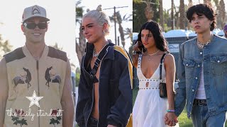 Noah Beck Talks Rekindling Relationship With Dixie DAmelio While At Coachella With Charli amp Landon [upl. by Lathe92]