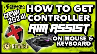 How to SETUP REWASD aim assist for MW3 amp WARZONE 3 [upl. by Zashin]