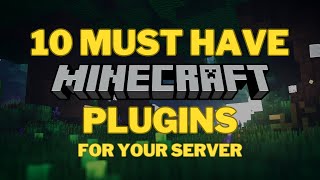 Minecraft 10 must have plugins for your server 2024 [upl. by Adnalu]