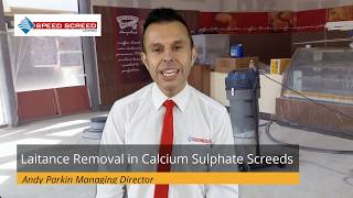 Laitance Removal in Calcium Sulphate Screeds [upl. by Nhar162]