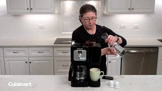 Cuisinart®  How to brew a single cup of coffee using your Cuisinart Brew Basics Coffeemaker [upl. by Hanser267]