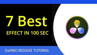 7 Best davinchi resolve effects in 2 minutes  colourgrading hinditutorial [upl. by Liana]