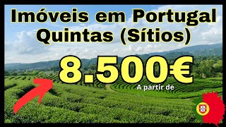 IMÓVEIS EM PORTUGAL A PARTIR DE 8500€  QUINTAS SÍTIOS [upl. by Novyad840]