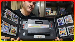 Unboxing y prueba de Atari 7800 [upl. by Inat415]