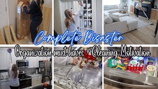 DISASTER EXTREME CLEAN WITH ME 2024  CLEANING MOTIVATION  CLEAN ORGANIZE DECLUTTER  SPEED CLEAN [upl. by Akkeber804]