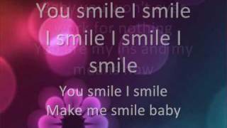 U Smile by Justin Bieber with lyrics on screen [upl. by Wiebmer]