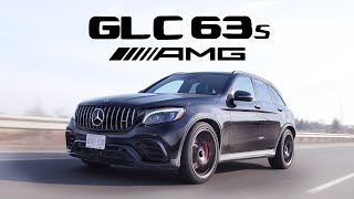 2019 MercedesAMG GLC63S Review  Get Groceries amp Set Lap Times [upl. by Aan]