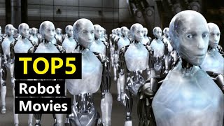 Top 5 Robot Movies [upl. by Cedell]