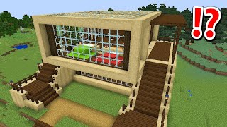 Build a Practical and Stylish Minecraft Survival House Step by Step Guide [upl. by Ruby]