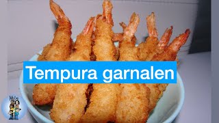 Tempura garnalen [upl. by Ellennad]