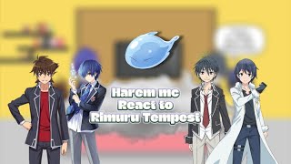 Harem main character react to Rimuru Gacha reaction ship Rimuru x Harem [upl. by Schick357]