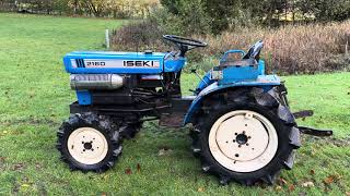 ISEKI 2160 4x4 mini Compact Tractor [upl. by Deeraf]