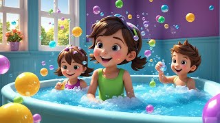 Bath Time Song  Nursery Rhymes for Kids  Fun Bath Time Song [upl. by Deryl]