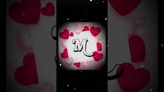 M name shorts video  M name whatsapp status [upl. by Welby865]