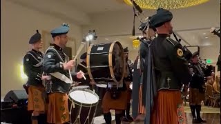 O’Sullivan’s March Brian Boru’s March Men of the West  Vancouver Regt Irish Pipes amp Drums [upl. by Libbie]