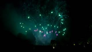 Quiet pyromusical fireworks display for a wedding at Middleton Lodge [upl. by Ellinger]