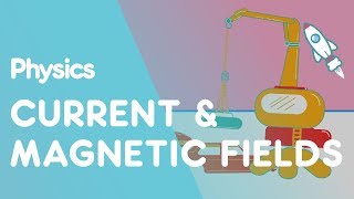 Current amp Magnetic Fields  Magnetism  Physics  FuseSchool [upl. by Amalee]