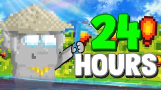 Farming for 24 HOURS in Growtopia BIG PROFIT AGAIN [upl. by Asseneg303]