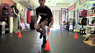 Diamond Reaction Agility Drill  Simi Valley CA [upl. by Rucker241]