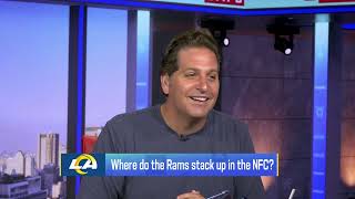 Where do the Rams stack up in NFC  GMFB [upl. by Hoye]