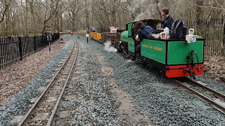 Ruislip Lido Railway  Mad Bess goes ballasting [upl. by Jere521]