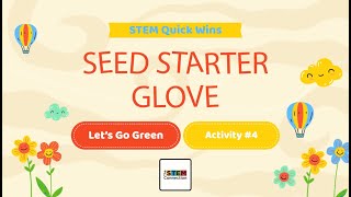 Seed Starter Glove [upl. by Nevets817]