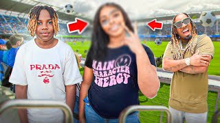 Dj Ditched Us At The FOOTBALL GAME For His Crush At School ❘ Family Vlog [upl. by Walling786]