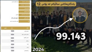 یادگاریەکانی ساڵێکم لە پۆلی 12  هاندان بۆ خوێندن  سێیەمی سەر ئاستی هەولێر 99143 [upl. by Neel942]