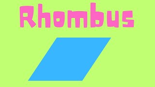 What does a rhombus look like [upl. by Luy]