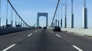 Throgs Neck Bridge southbound ALTERNATE TAKE [upl. by Arlena401]