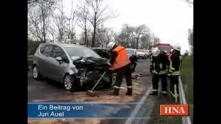 Unfall bei Neukirchen Ein Toter auf B 454 [upl. by Pepe721]