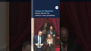 Diputados Martín Menem fue reelecto como presidente a pesar de las críticas de la oposición [upl. by Anyr585]