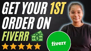 Get Your 1st Order On Fiverr  Secret Tips to Get Orders from Fiverr Buyer Request [upl. by Charo]