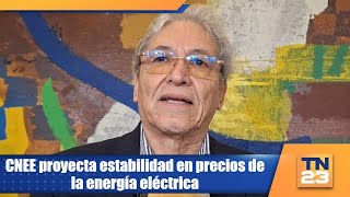 CNEE proyecta estabilidad en precios de la energía eléctrica [upl. by Wolsniw]