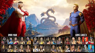 MK1 Homelander Vs OmniMan  Mortal Kombat 1 Gameplay [upl. by Janey]