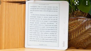 KOBO LIBRA H2O eReader Unboxing [upl. by Forkey852]