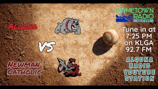 Algona vs Newman Catholic High School Baseball [upl. by Audris95]